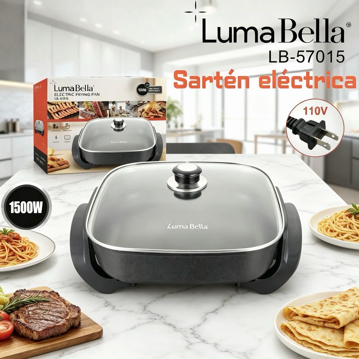 Sartén eléctrica