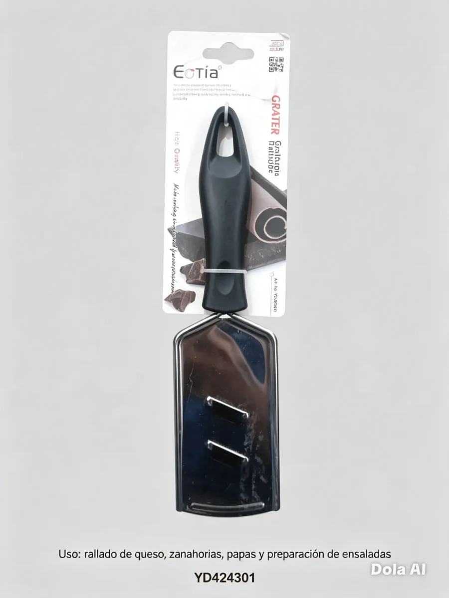 Rallador manual de mango negro