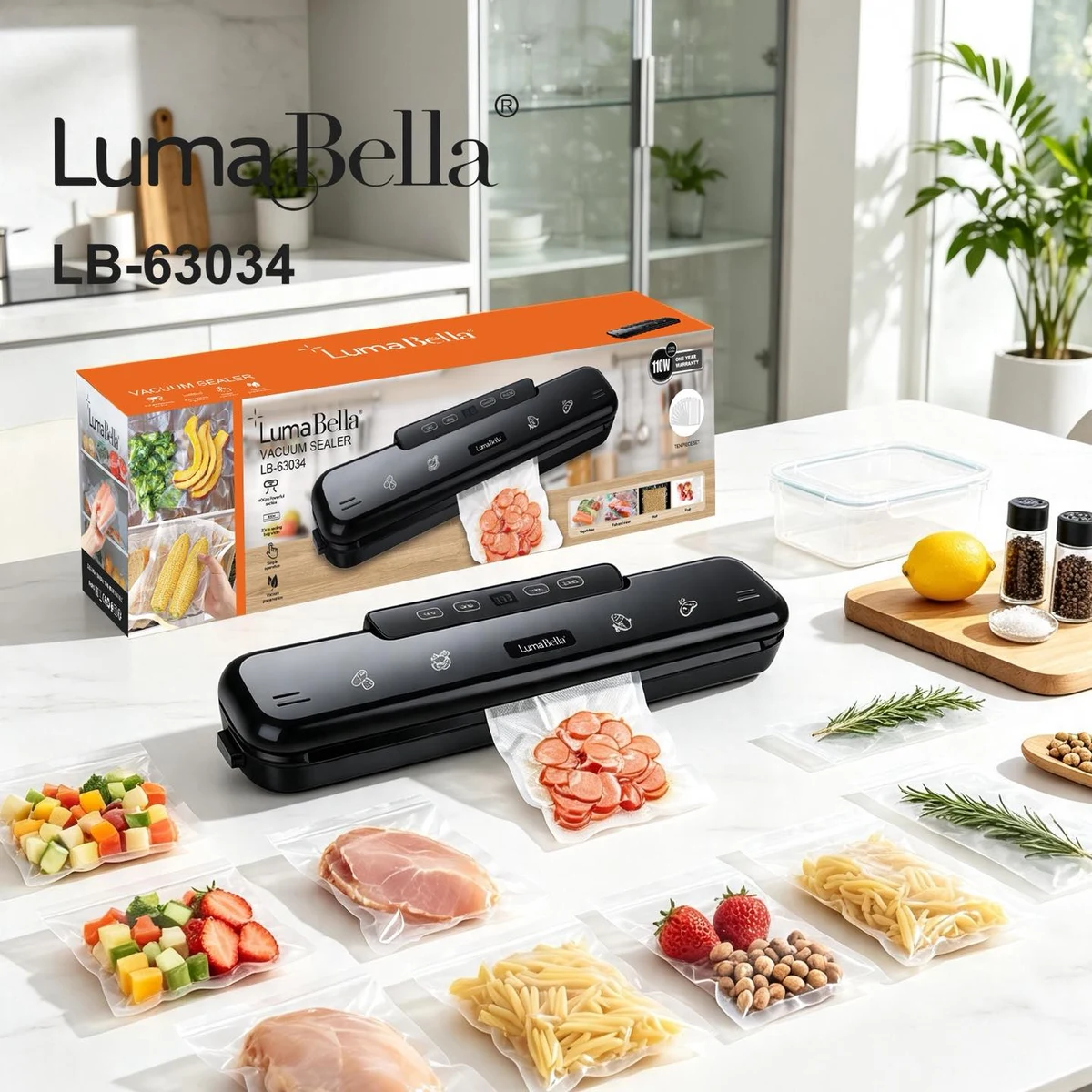 Envasadora al vacio LumaBella LB-63034