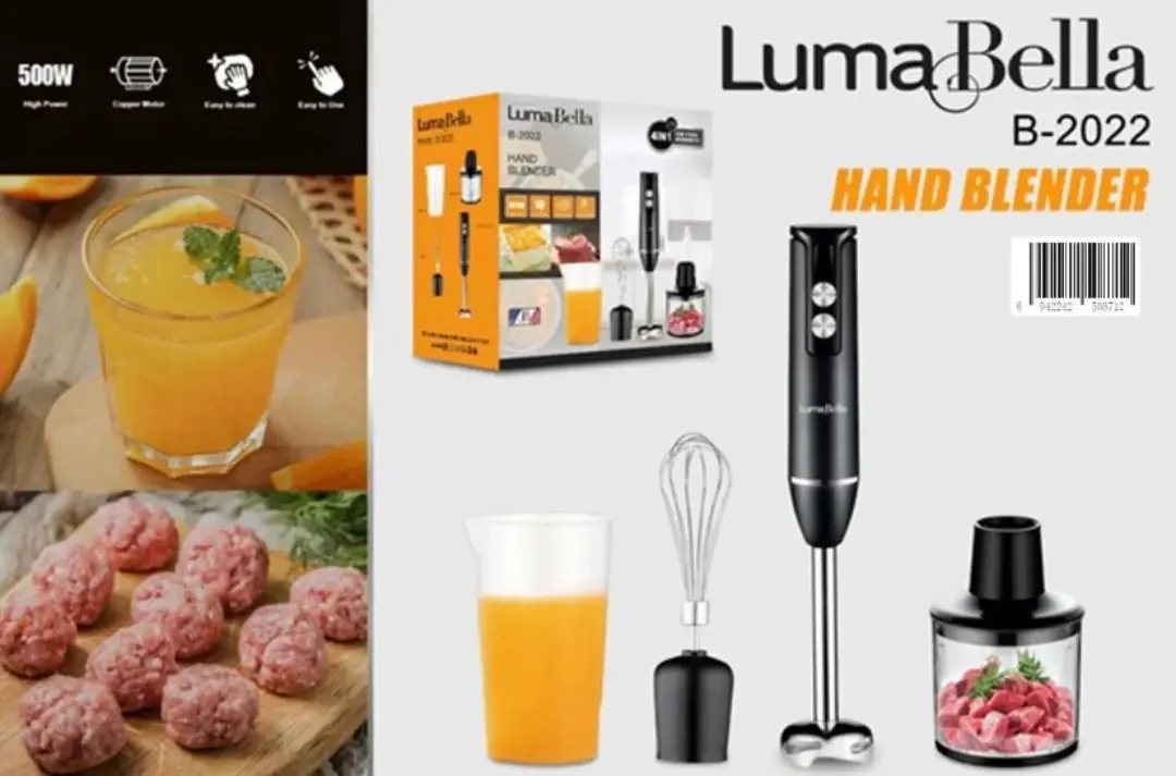 Kit de batidora de mano LumaBella B-2022
