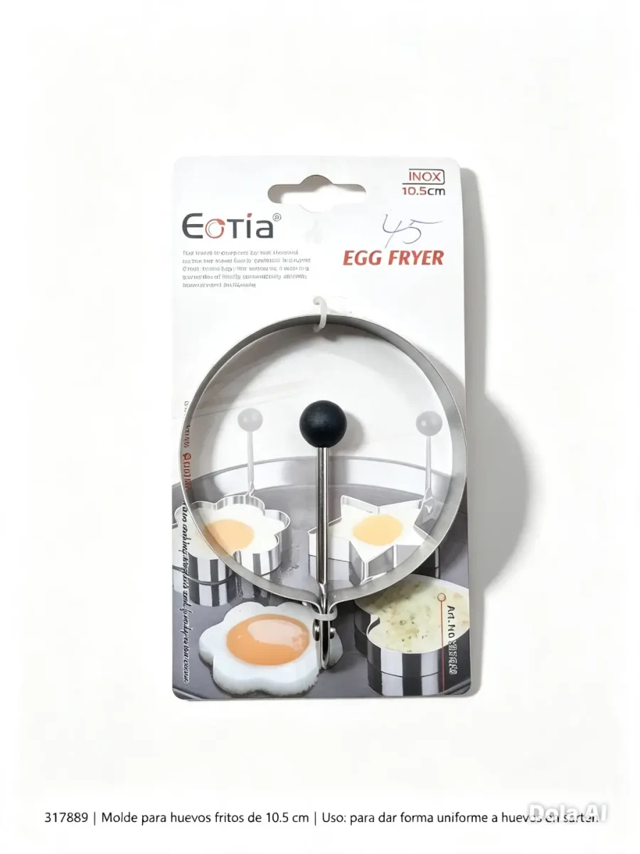 Molde circular para huevos de 10.5 cm
