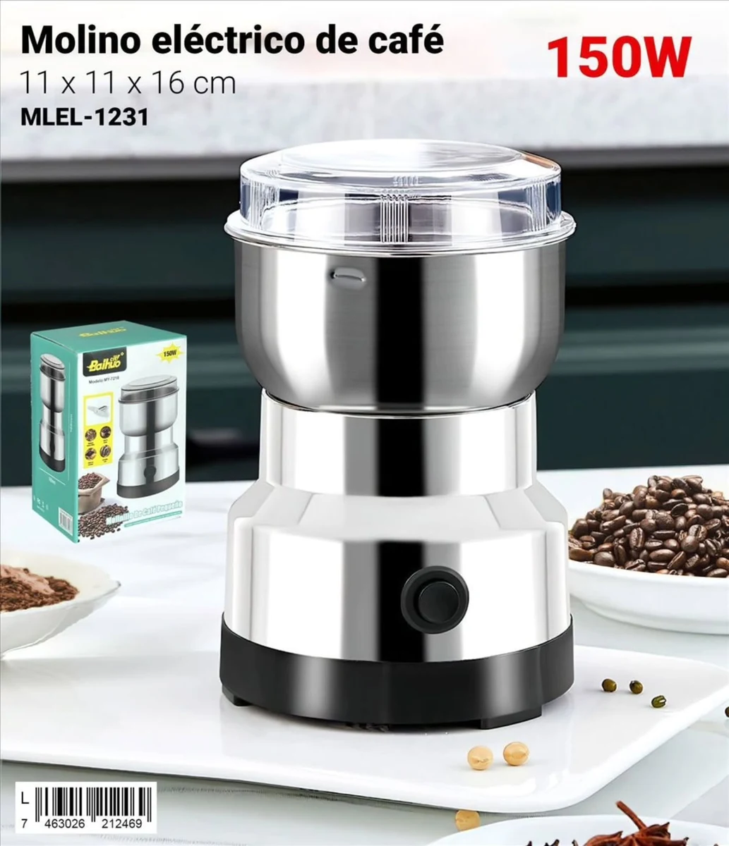 Molino electrico de cafe de 150 W