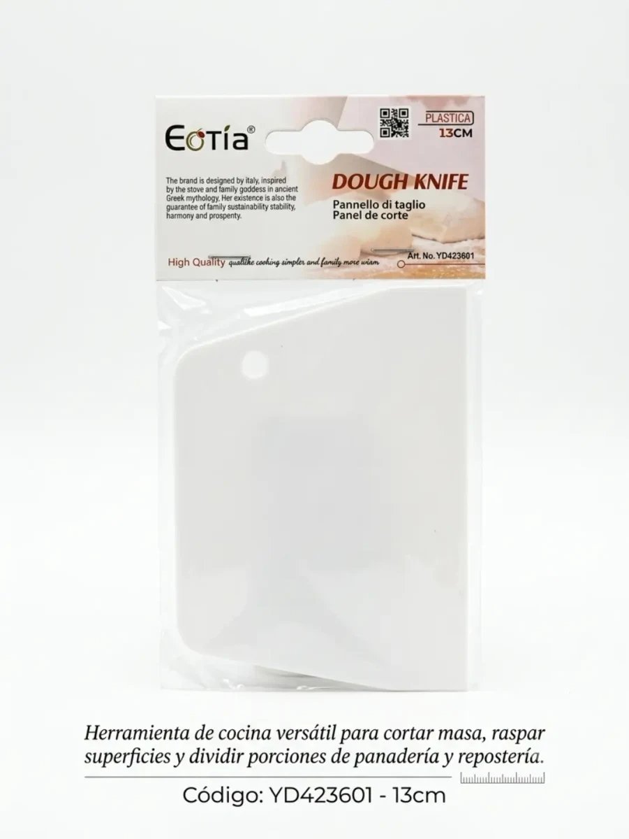 Rasqueta de reposteria Estia 13 cm