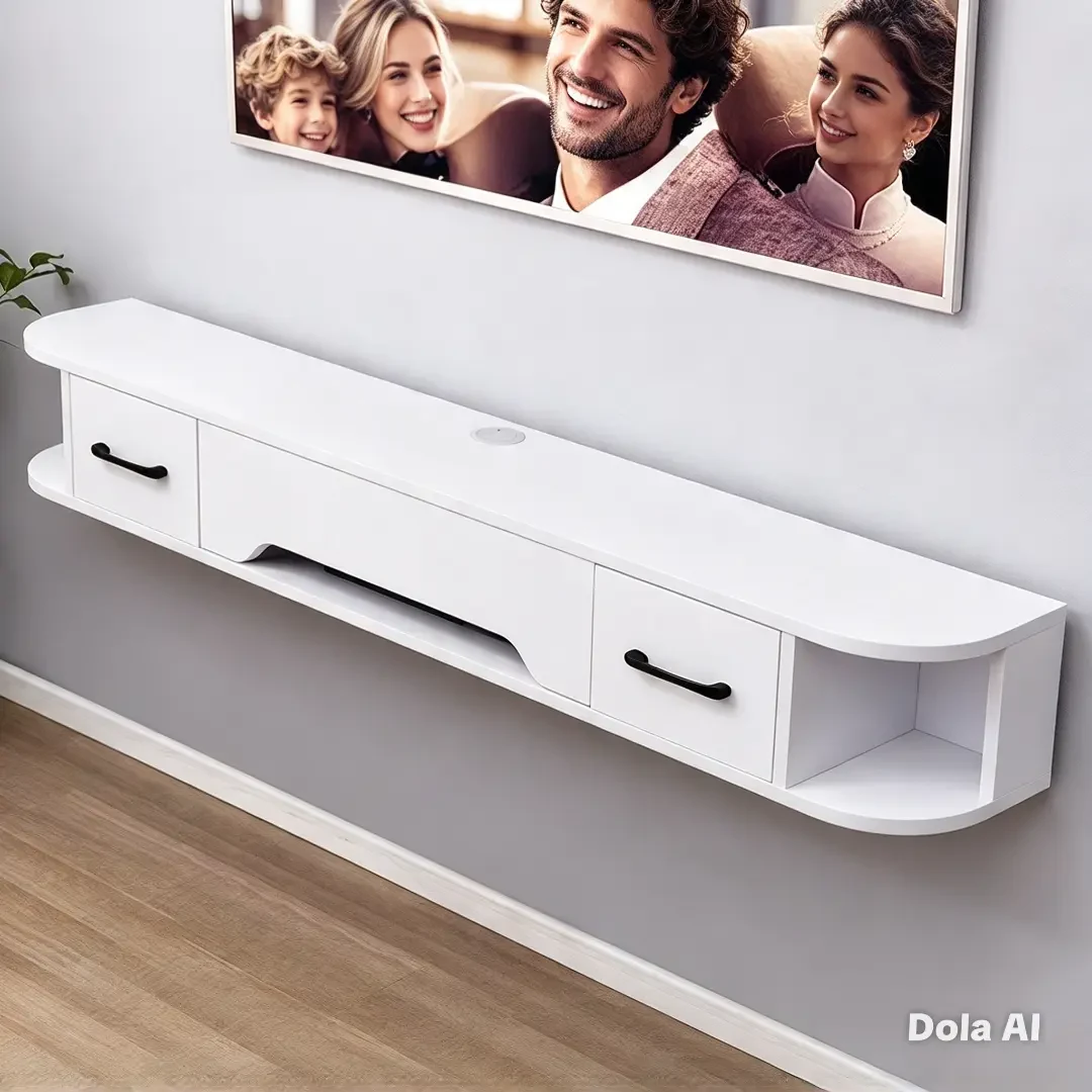 Mueble flotante para TV 180 cm con gavetas