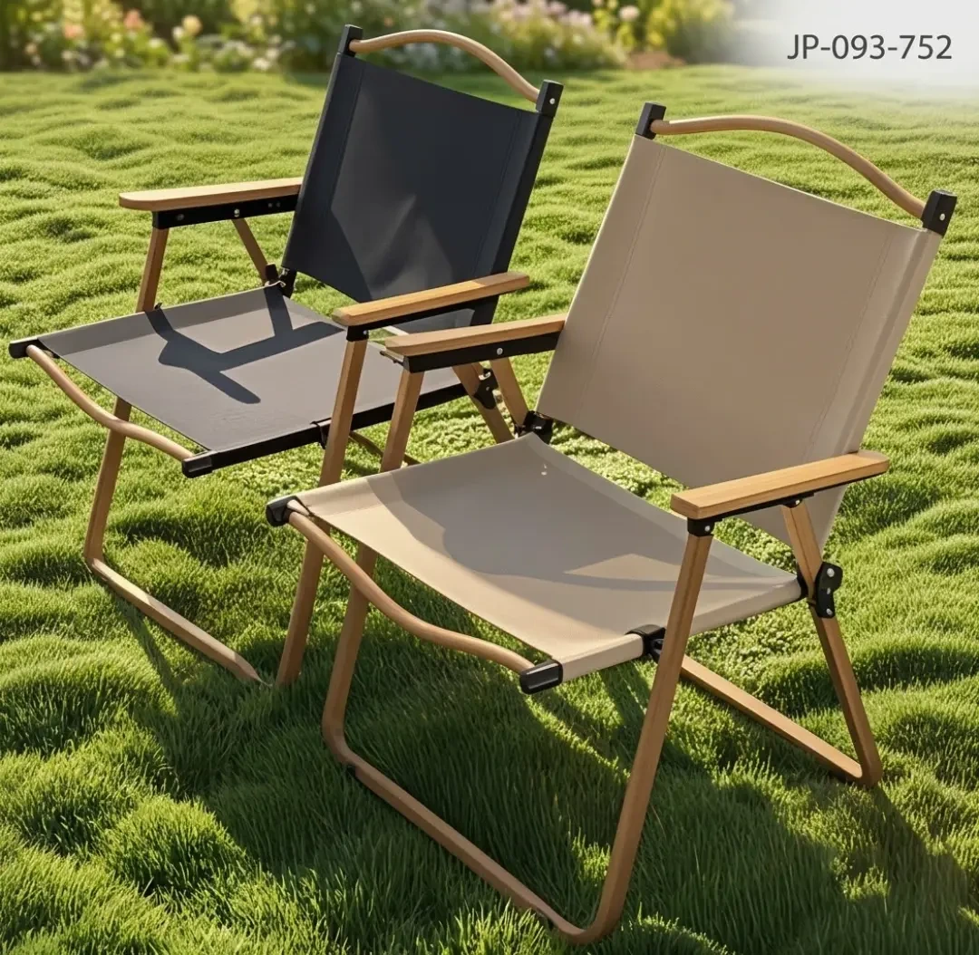 Silla plegable portátil con apoyabrazos