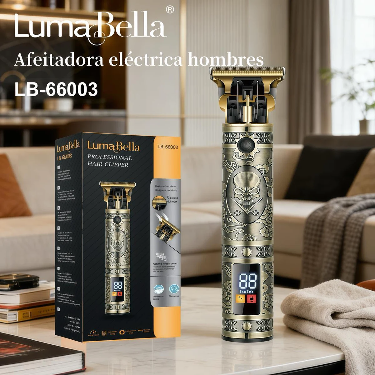 Recortadora electrica LumaBella LB-66003